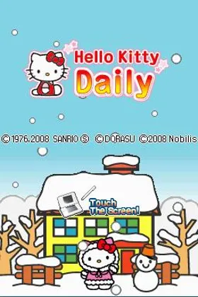 Hello Kitty - Daily (Europe) screen shot title